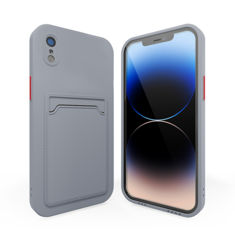 ShieldCase® ShieldCase iPhone Xr Rückseitehülle mit Kartenhalter (Lavendelgrau) ShieldCase® ShieldCase iPhone Xr Rückseitehülle mit Kartenhalter (Lavendelgrau)