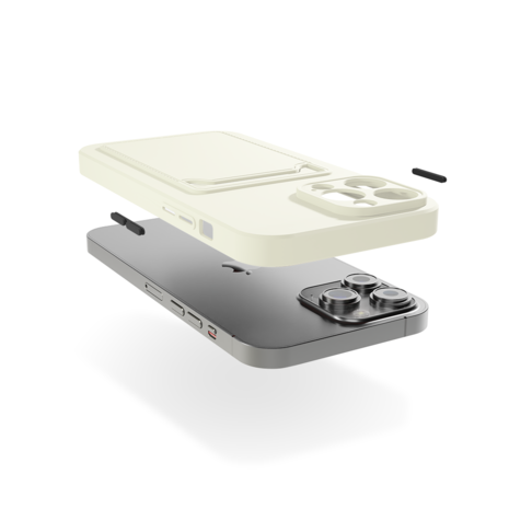 ShieldCase® ShieldCase iPhone 11 Pro Rückseitehülle mit Kartenhalter (Weiß) ShieldCase® ShieldCase iPhone 11 Pro Rückseitehülle mit Kartenhalter (Weiß)