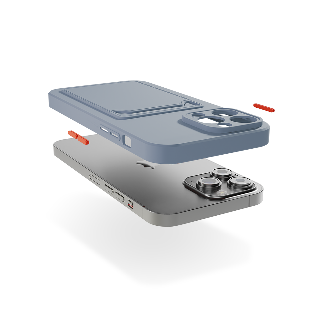 ShieldCase® ShieldCase iPhone 11 Pro Rückseitehülle mit Kartenhalter (Lavendelgrau) ShieldCase® ShieldCase iPhone 11 Pro Rückseitehülle mit Kartenhalter (Lavendelgrau)