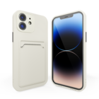 ShieldCase® ShieldCase iPhone 12 Rückseitehülle mit Kartenhalter (Weiß)