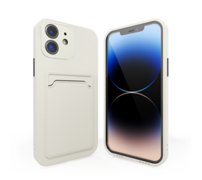 ShieldCase® iPhone 12 Rückseitehülle mit Kartenhalter (Weiß) ShieldCase® iPhone 12 Rückseitehülle mit Kartenhalter (Weiß)