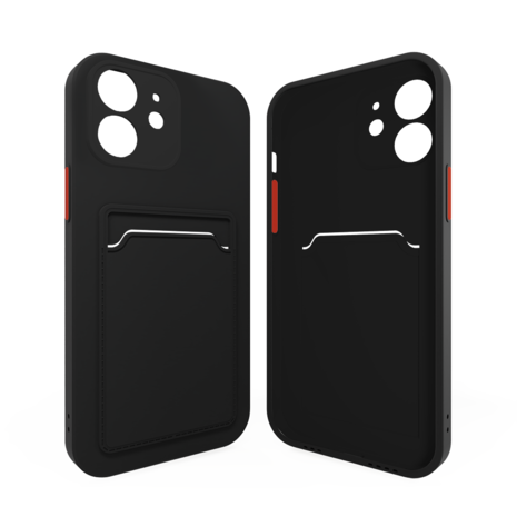 ShieldCase® ShieldCase iPhone 12 Rückseitehülle mit Kartenhalter (Schwarz) ShieldCase® ShieldCase iPhone 12 Rückseitehülle mit Kartenhalter (Schwarz)