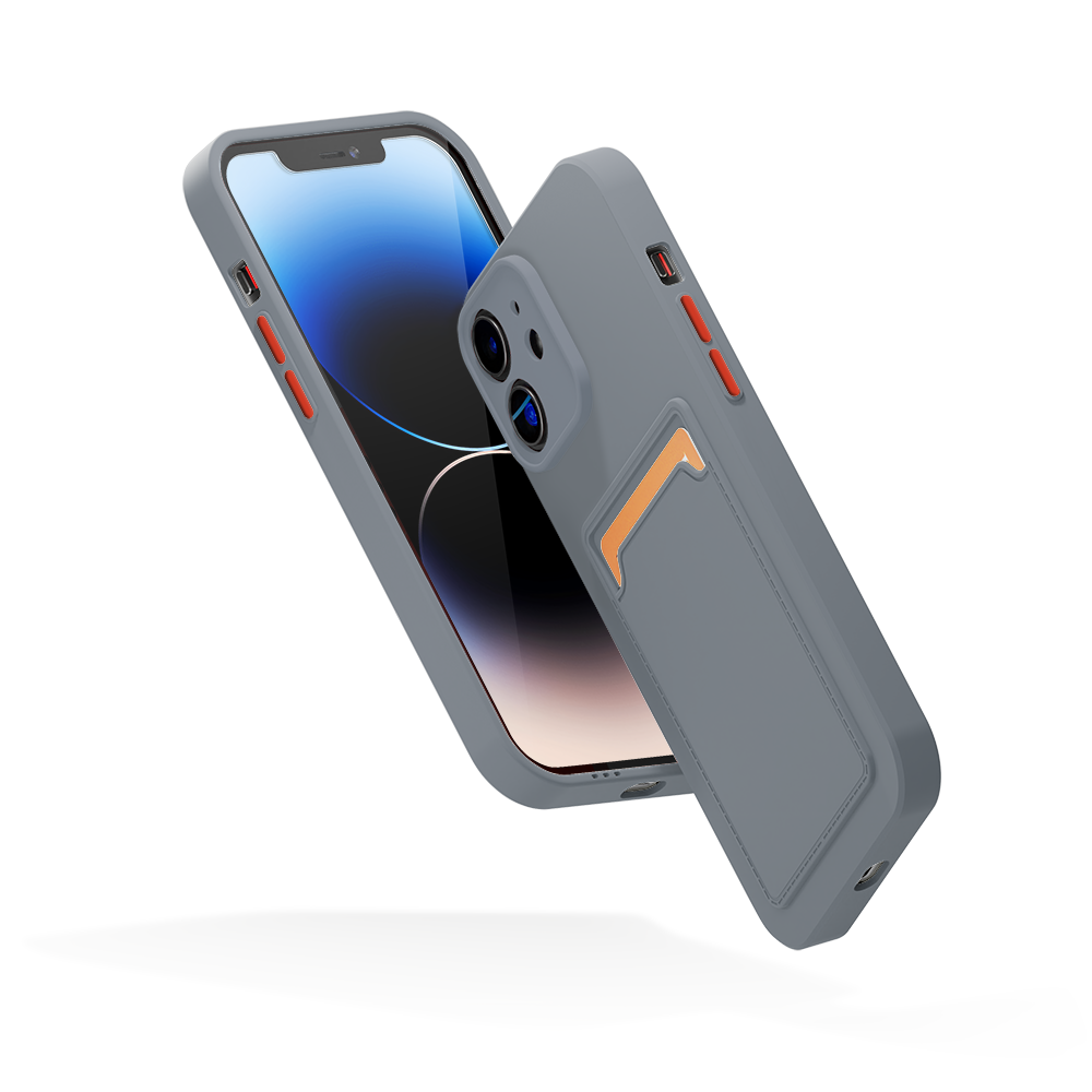 ShieldCase® ShieldCase iPhone 12 Rückseitehülle mit Kartenhalter (Lavendelgrau) ShieldCase® ShieldCase iPhone 12 Rückseitehülle mit Kartenhalter (Lavendelgrau)