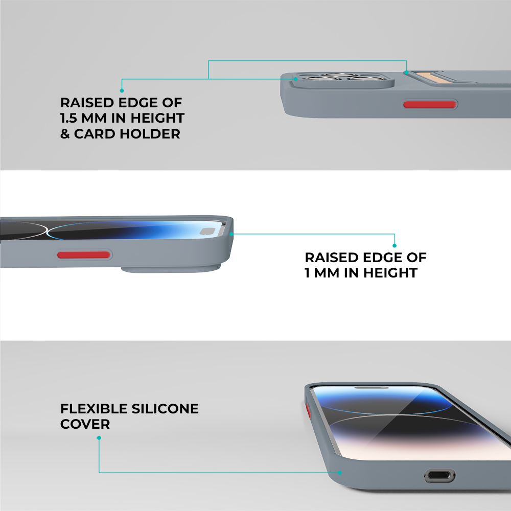 ShieldCase® ShieldCase iPhone 12 Pro Rückseitehülle mit Kartenhalter (Lavendelgrau) ShieldCase® ShieldCase iPhone 12 Pro Rückseitehülle mit Kartenhalter (Lavendelgrau)