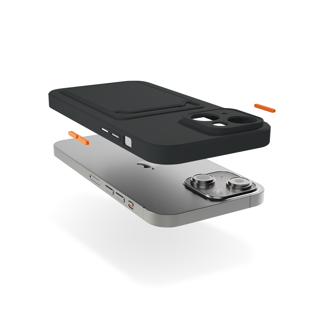 ShieldCase® ShieldCase iPhone 13 Rückseitehülle mit Kartenhalter (Dunkelblau) ShieldCase® ShieldCase iPhone 13 Rückseitehülle mit Kartenhalter (Dunkelblau)