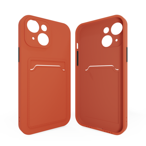 ShieldCase® ShieldCase iPhone 13 Rückseitehülle mit Kartenhalter (Terrakotta) ShieldCase® ShieldCase iPhone 13 Rückseitehülle mit Kartenhalter (Terrakotta)