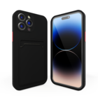 ShieldCase® ShieldCase iPhone 13 Pro Rückseitehülle mit Kartenhalter (Schwarz)