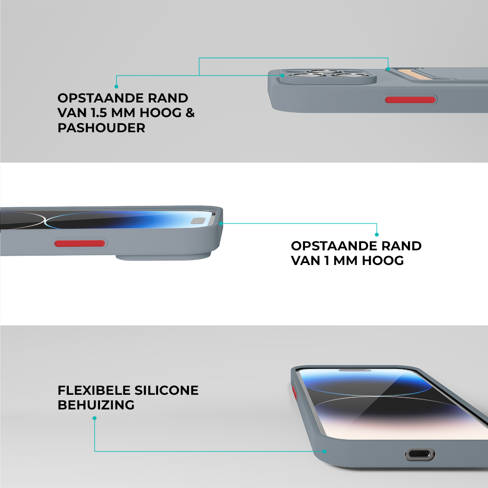 ShieldCase® ShieldCase iPhone 13 Pro Rückseitehülle mit Kartenhalter (Lavendelgrau) ShieldCase® ShieldCase iPhone 13 Pro Rückseitehülle mit Kartenhalter (Lavendelgrau)