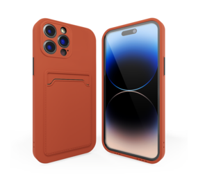 ShieldCase® iPhone 13 Pro Rückseitehülle mit Kartenhalter (Terrakotta) ShieldCase® iPhone 13 Pro Rückseitehülle mit Kartenhalter (Terrakotta)