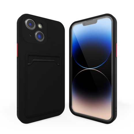 ShieldCase® ShieldCase iPhone 13 Mini Rückseitehülle mit Kartenhalter (Schwarz) ShieldCase® ShieldCase iPhone 13 Mini Rückseitehülle mit Kartenhalter (Schwarz)