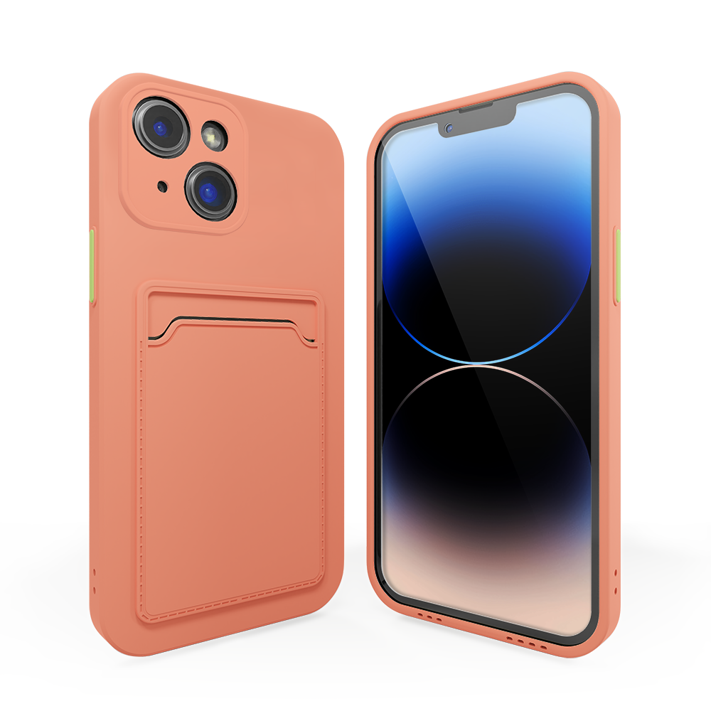 ShieldCase® ShieldCase iPhone 13 Mini Rückseitehülle mit Kartenhalter (Rosa) ShieldCase® ShieldCase iPhone 13 Mini Rückseitehülle mit Kartenhalter (Rosa)