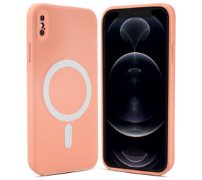 ShieldCase® iPhone X Magsafe Seidene Silikonhülle (Rosa) ShieldCase® iPhone X Magsafe Seidene Silikonhülle (Rosa)