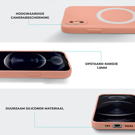 ShieldCase® ShieldCase iPhone X Magsafe Seidene Silikonhülle (Rosa) ShieldCase® ShieldCase iPhone X Magsafe Seidene Silikonhülle (Rosa)
