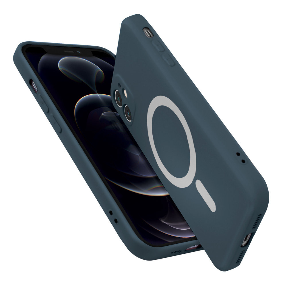 ShieldCase® ShieldCase iPhone 11 Magsafe Seidene Silikonhülle (Blau) ShieldCase® ShieldCase iPhone 11 Magsafe Seidene Silikonhülle (Blau)