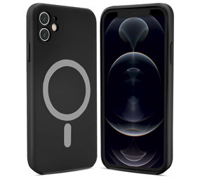 ShieldCase® iPhone 11 Magsafe Seidene Silikonhülle (Schwarz) ShieldCase® iPhone 11 Magsafe Seidene Silikonhülle (Schwarz)