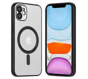 Coverzs iPhone 11 Magsafe Hülle mit Kameraschutz (Schwarz)