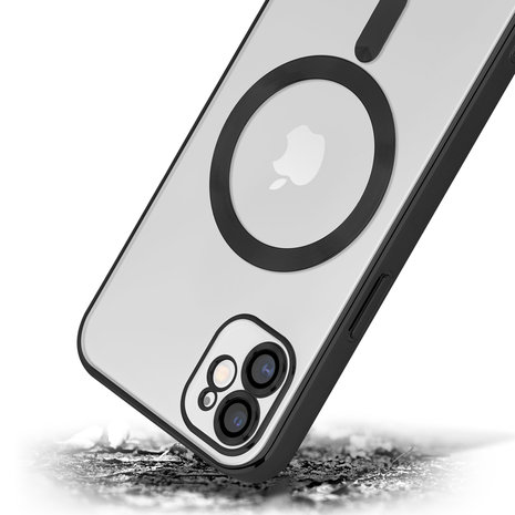 Coverzs Coverzs iPhone 11 Magsafe Hülle mit Kameraschutz (Schwarz) Coverzs Coverzs iPhone 11 Magsafe Hülle mit Kameraschutz (Schwarz)