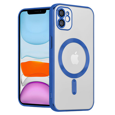 Coverzs Coverzs iPhone 11 Magsafe Hülle mit Kameraschutz (Blau) Coverzs Coverzs iPhone 11 Magsafe Hülle mit Kameraschutz (Blau)