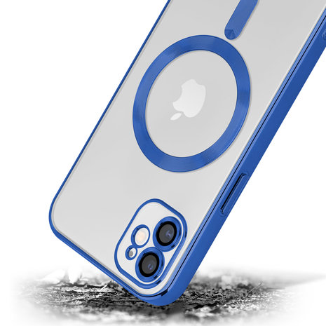 Coverzs Coverzs iPhone 11 Magsafe Hülle mit Kameraschutz (Blau) Coverzs Coverzs iPhone 11 Magsafe Hülle mit Kameraschutz (Blau)