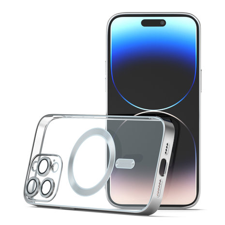 Coverzs Coverzs iPhone 12 Pro Magsafe Hülle mit Kameraschutz (Silber) Coverzs Coverzs iPhone 12 Pro Magsafe Hülle mit Kameraschutz (Silber)