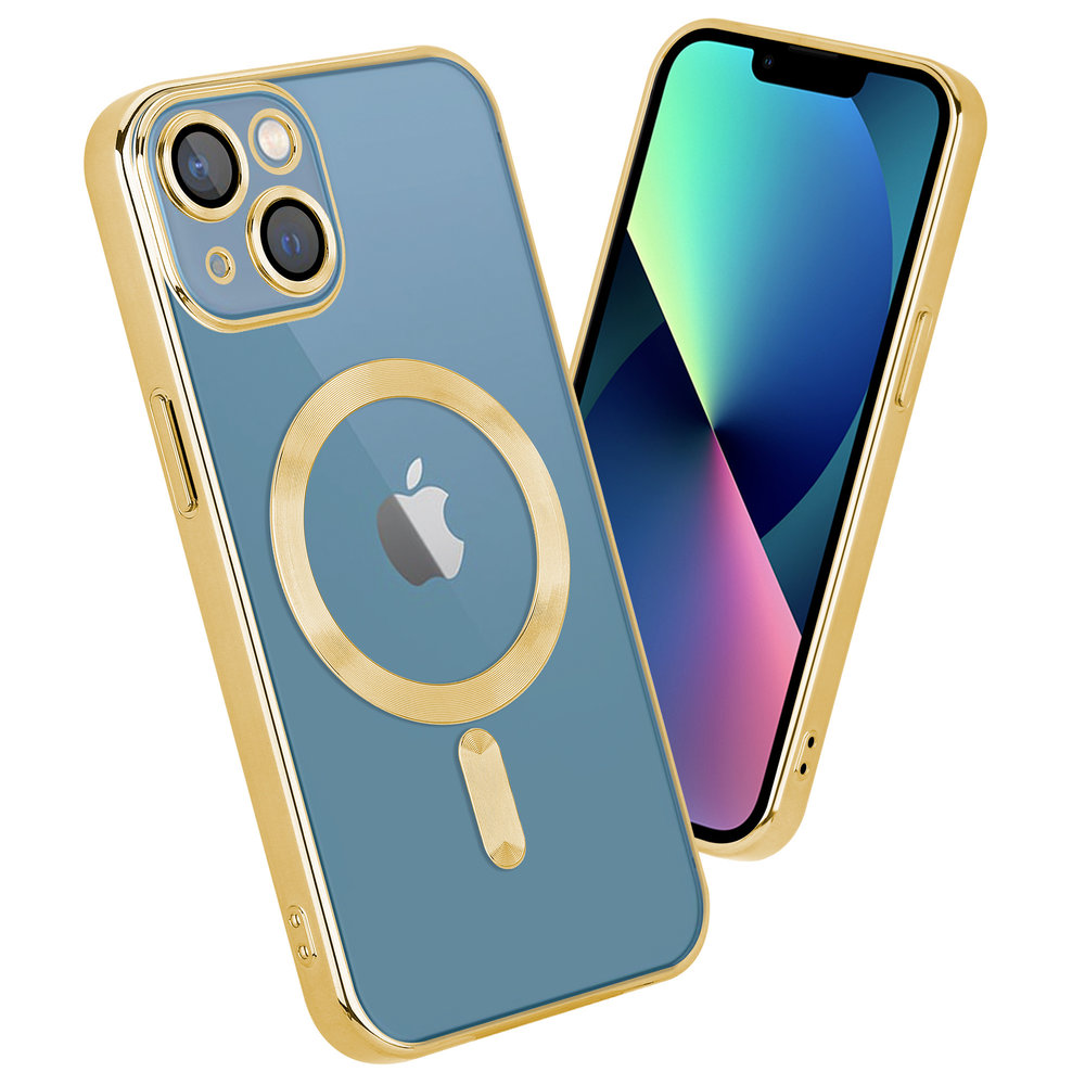 Coverzs Coverzs iPhone 13 Magsafe Hülle mit Kameraschutz (Gold) Coverzs Coverzs iPhone 13 Magsafe Hülle mit Kameraschutz (Gold)