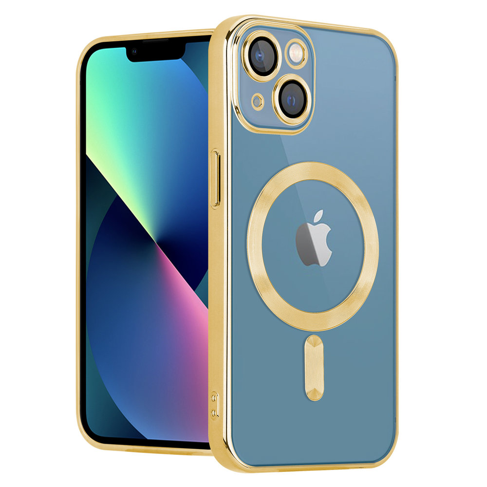 Coverzs Coverzs iPhone 13 Magsafe Hülle mit Kameraschutz (Gold) Coverzs Coverzs iPhone 13 Magsafe Hülle mit Kameraschutz (Gold)