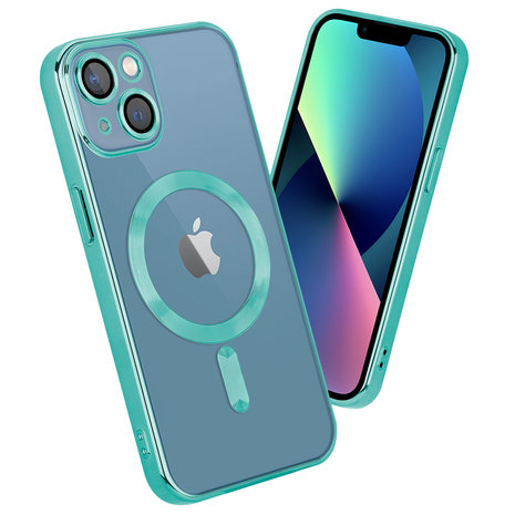 Coverzs Coverzs iPhone 13 Magsafe Hülle mit Kameraschutz (Grün) Coverzs Coverzs iPhone 13 Magsafe Hülle mit Kameraschutz (Grün)
