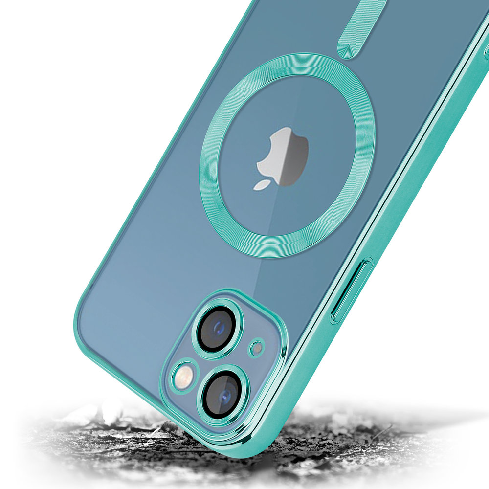 Coverzs Coverzs iPhone 13 Magsafe Hülle mit Kameraschutz (Grün) Coverzs Coverzs iPhone 13 Magsafe Hülle mit Kameraschutz (Grün)