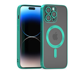 Coverzs iPhone 13 Pro Magsafe Hülle mit Kameraschutz (Grün)