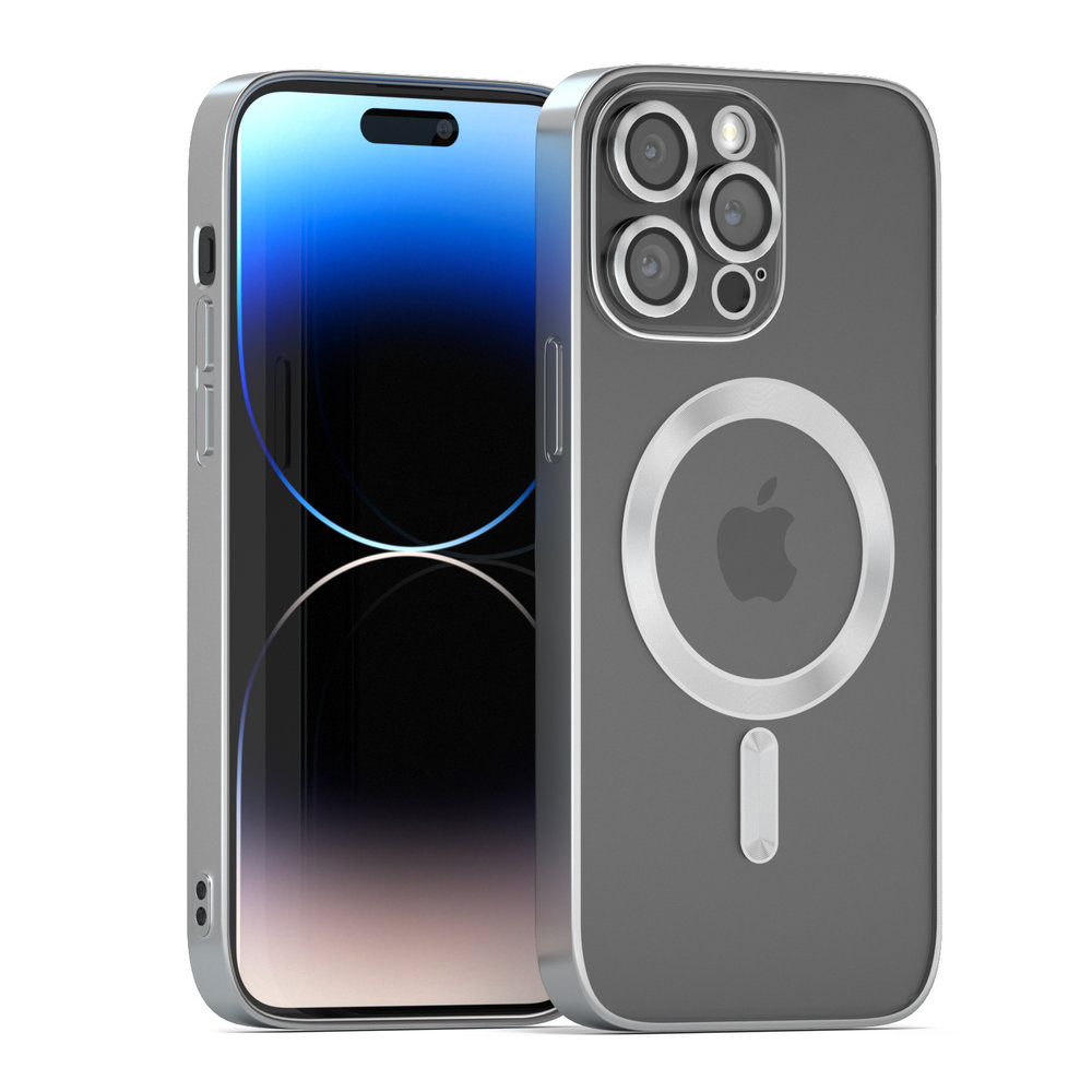 Coverzs Coverzs iPhone 13 Pro Max Magsafe Hülle mit Kameraschutz (Silber) Coverzs Coverzs iPhone 13 Pro Max Magsafe Hülle mit Kameraschutz (Silber)