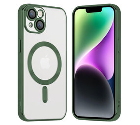 Coverzs iPhone 14 Magsafe Hülle mit Kameraschutz (Dunkelgrün) Coverzs iPhone 14 Magsafe Hülle mit Kameraschutz (Dunkelgrün)