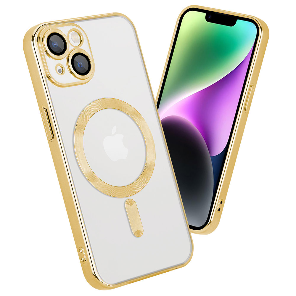 Coverzs Coverzs iPhone 14 Magsafe Hülle mit Kameraschutz (Gold) Coverzs Coverzs iPhone 14 Magsafe Hülle mit Kameraschutz (Gold)