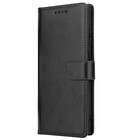 ShieldCase® ShieldCase Samsung Galaxy S23 Ultra Bookcase aus Leder (Schwarz)