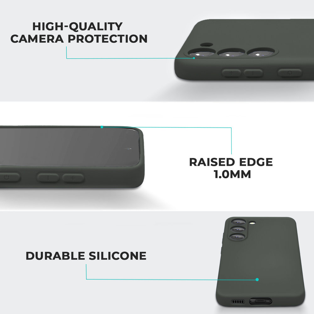 ShieldCase® ShieldCase Samsung Galaxy S23 Silikonhülle (Dunkelgrün) ShieldCase® ShieldCase Samsung Galaxy S23 Silikonhülle (Dunkelgrün)