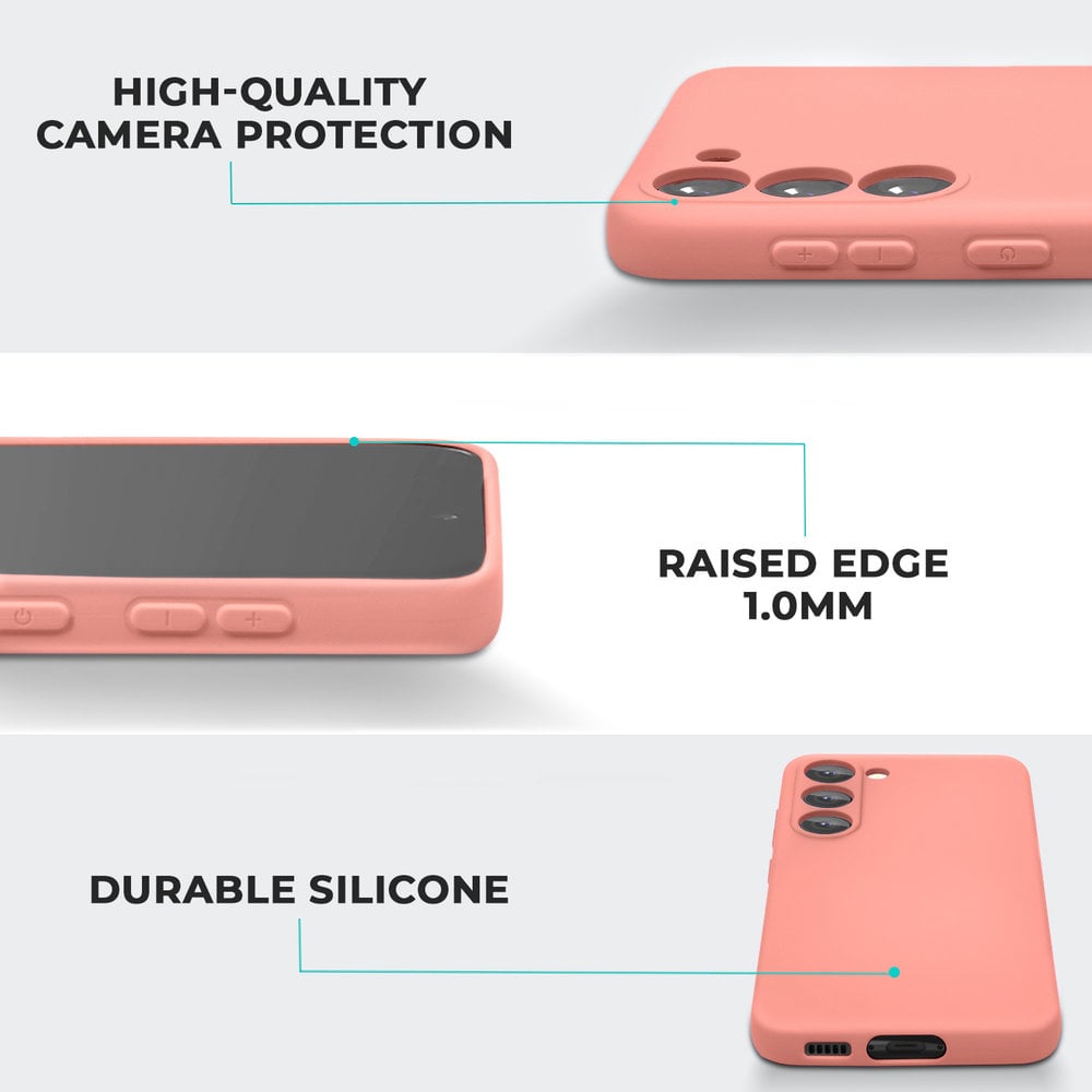 ShieldCase® ShieldCase Samsung Galaxy S23 Plus Silikonhülle (Rosa) ShieldCase® ShieldCase Samsung Galaxy S23 Plus Silikonhülle (Rosa)