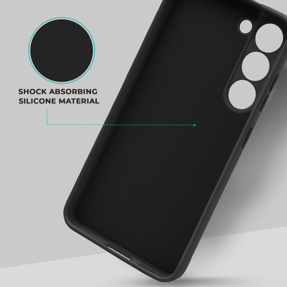 ShieldCase® ShieldCase Samsung Galaxy S23 Silikonhülle (Schwarz) ShieldCase® ShieldCase Samsung Galaxy S23 Silikonhülle (Schwarz)