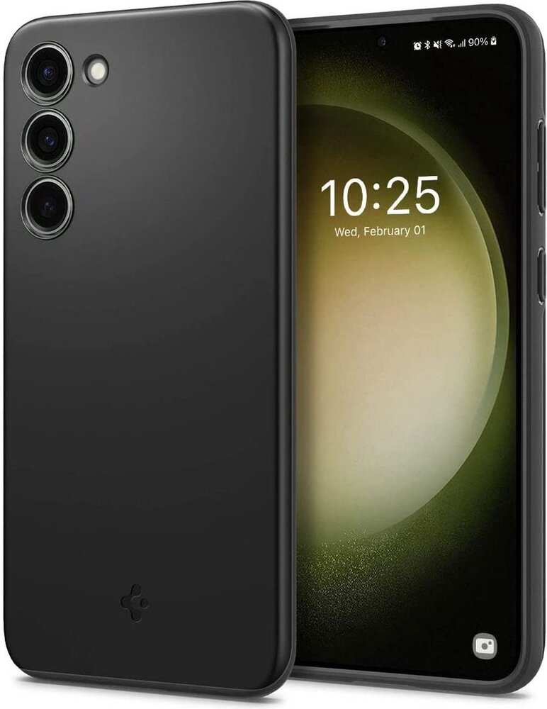 Spigen Spigen Samsung Galaxy S23 Thin Fit Hülle (Schwarz) Spigen Spigen Samsung Galaxy S23 Thin Fit Hülle (Schwarz)
