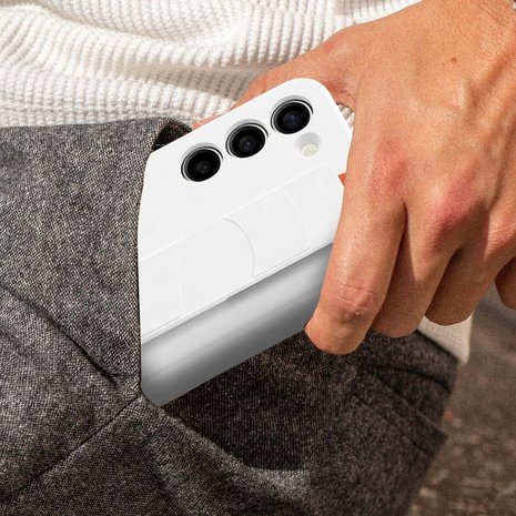 Samsung Original Samsung Galaxy S23 Plus Silikon Griff Hülle (Weiß) Samsung Original Samsung Galaxy S23 Plus Silikon Griff Hülle (Weiß)