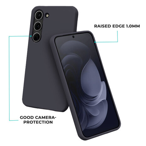 Ceezs Ceezs Silikonhülle Samsung Galaxy S23 (Dunkelblau) Ceezs Ceezs Silikonhülle Samsung Galaxy S23 (Dunkelblau)