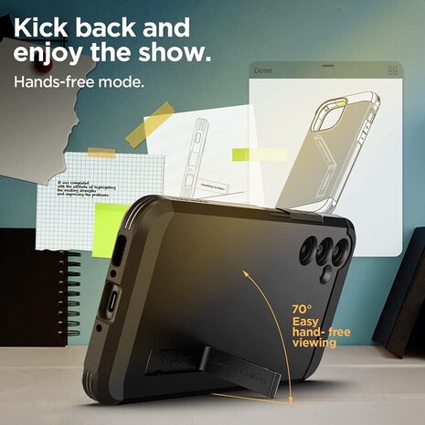 Spigen Spigen Samsung Galaxy A34 5G Tough Armor Case (Schwarz) Spigen Spigen Samsung Galaxy A34 5G Tough Armor Case (Schwarz)