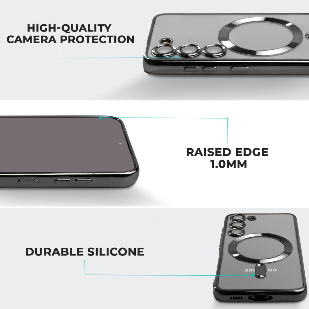 ShieldCase® ShieldCase Samsung Galaxy S23 MagSafe Hülle mit Kameradeckel (Schwarz) ShieldCase® ShieldCase Samsung Galaxy S23 MagSafe Hülle mit Kameradeckel (Schwarz)