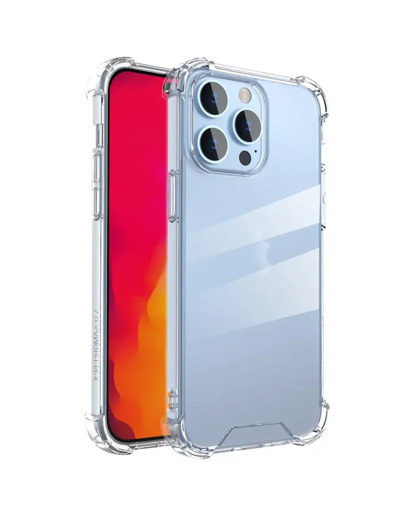 Ceezs Ceezs Schockhülle iPhone 15 Pro Max (Transparent) Ceezs Ceezs Schockhülle iPhone 15 Pro Max (Transparent)