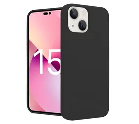 ShieldCase® iPhone 15 Silikon Hülle (Schwarz) ShieldCase® iPhone 15 Silikon Hülle (Schwarz)