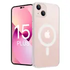 ShieldCase® ShieldCase iPhone 15 Plus Silikonhülle mit MagSafe (Transparent)