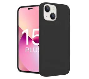 ShieldCase® iPhone 15 Plus Silikonhülle (Schwarz) ShieldCase® iPhone 15 Plus Silikonhülle (Schwarz)