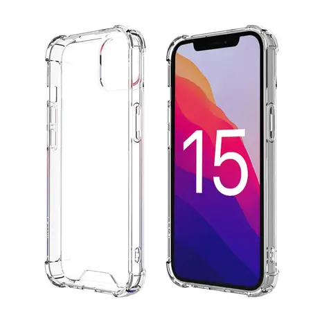 ShieldCase® ShieldCase iPhone 15 Shockhülle (Transparent) ShieldCase® ShieldCase iPhone 15 Shockhülle (Transparent)