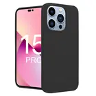 ShieldCase® ShieldCase iPhone 15 Pro Silikon Hülle (Schwarz)