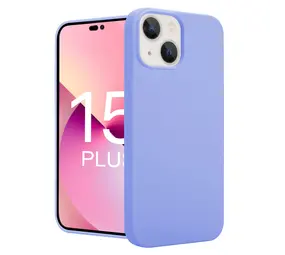 ShieldCase® iPhone 15 Plus Silikonhülle (Lila)