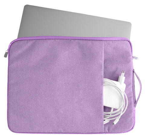 Coverzs Coverzs Luxus Laptoptasche 15.6 Zoll (Lila) Coverzs Coverzs Luxus Laptoptasche 15.6 Zoll (Lila)