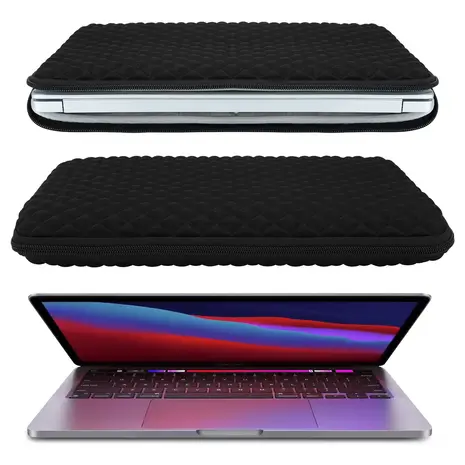 Coverzs Coverzs Diamant Laptoptasche 14 Zoll (Schwarz) Coverzs Coverzs Diamant Laptoptasche 14 Zoll (Schwarz)
